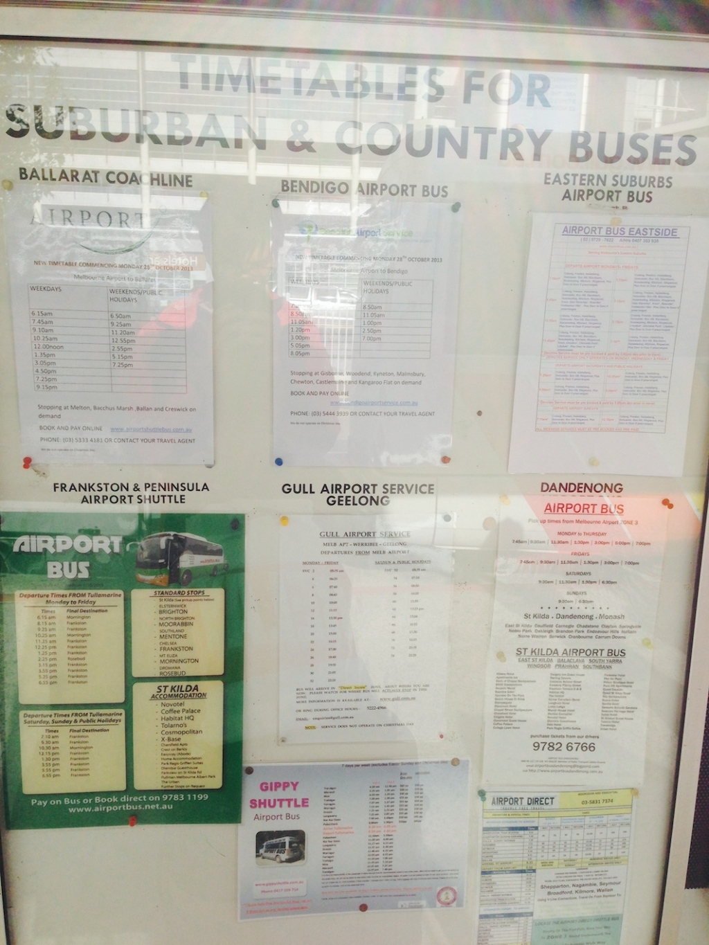 photo 005 Timetables for Buses